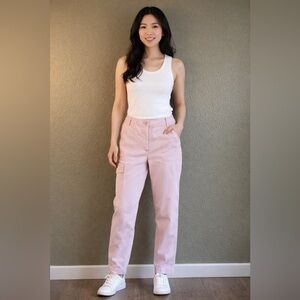Talbots Summer Cargo Pants, Light Pink Size 10P